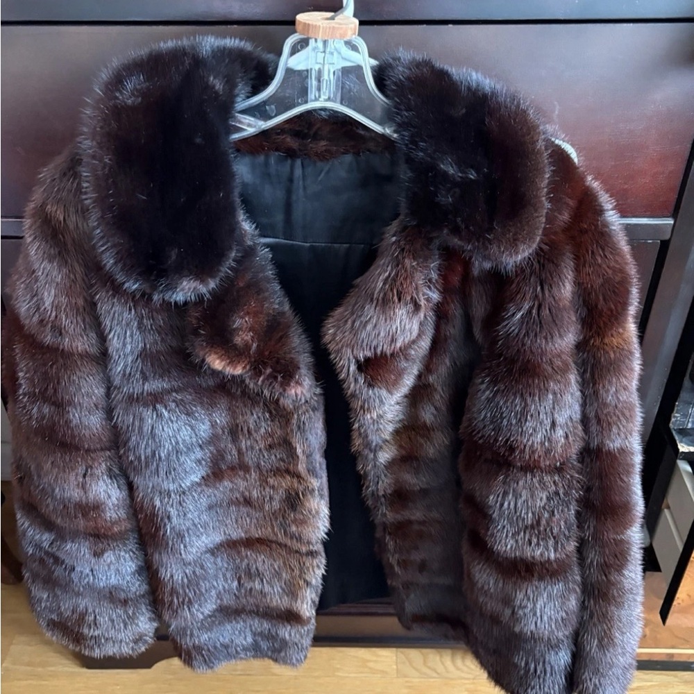 Luxurious Brown Fur Coat